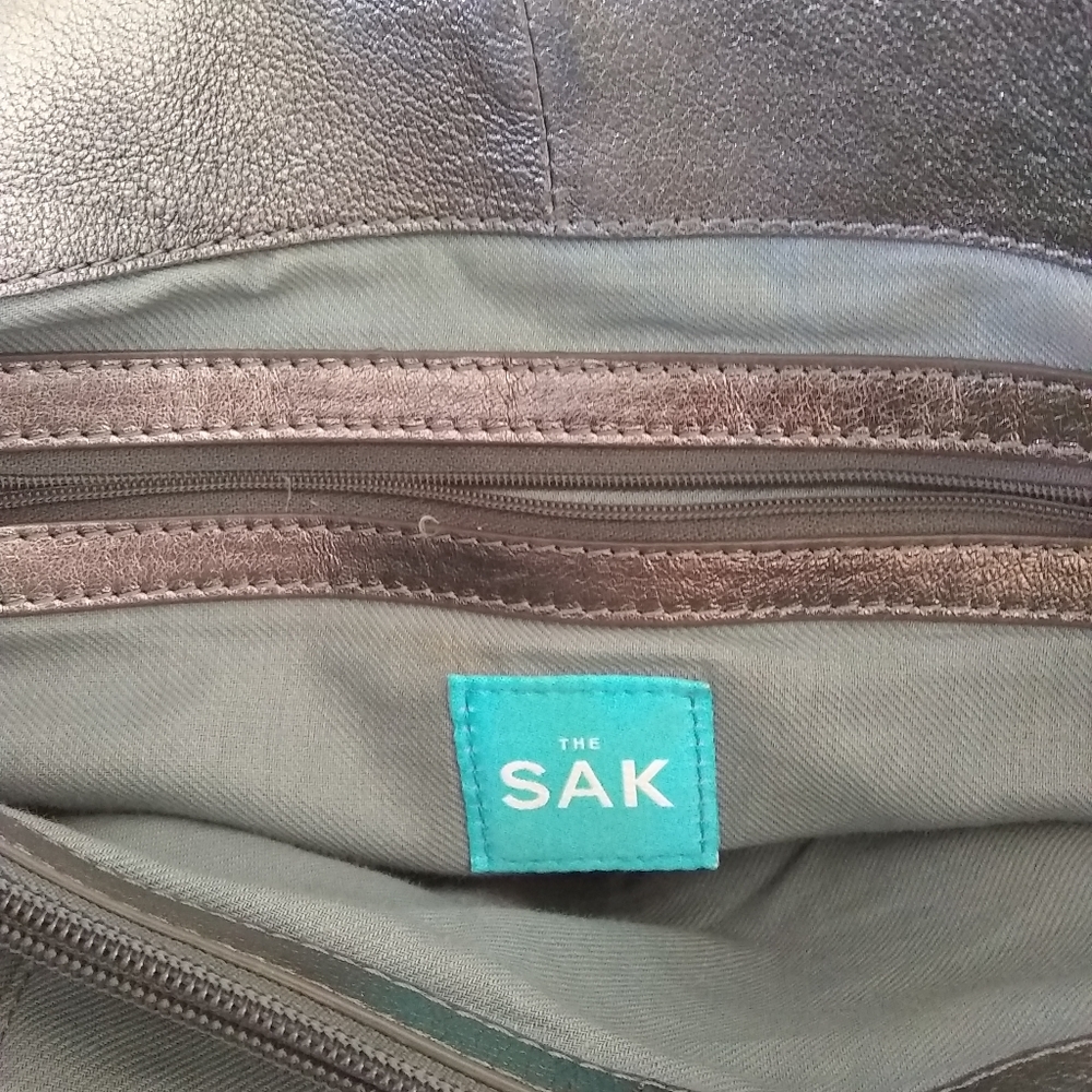 SAK purse, gunmetal or silver never used - Picture 5 of 6